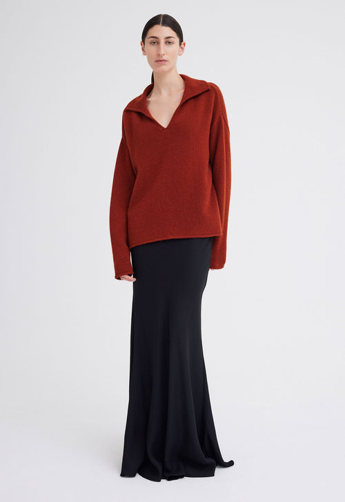 Jac+Jack Sola Cashmere Sweater - Firedoor Red